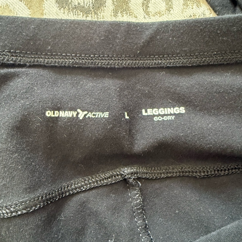 Black High-Waist Maternity Active Leggings - Picture 3 of 3